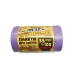 Пакет для сміття 35х100шт